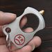 Zinc Alloy Brass Knuckles, Four-Finger Brass Knuckles,6*3.5*1 Cm, Suitable For Self-Defense And Professional Fighting_voghion.com