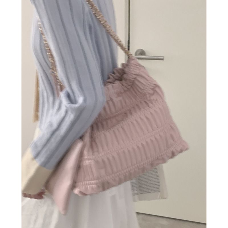 Corrente de moda mãe e filho, bolsa de ombro feminina grande, moda 2025, versátil e moderna_voghion.com