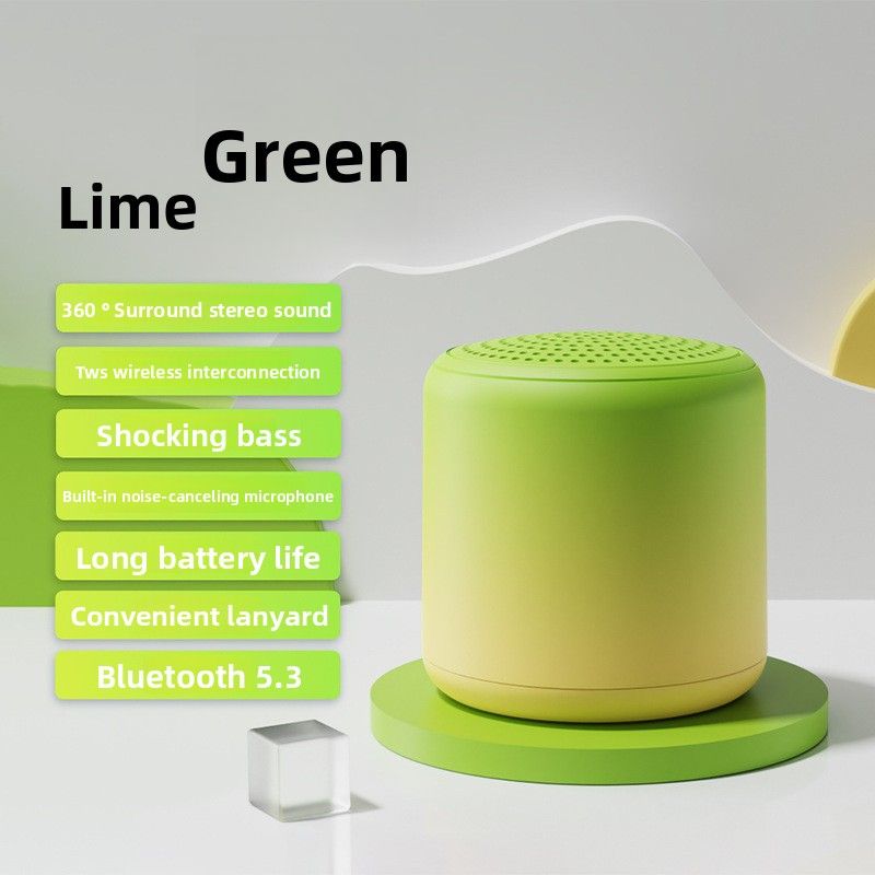 Source Factory MINI Bluetooth-Lautsprecher – Geschenk für kleine Bestellungen – Logo vorhanden – Super Bass – Tragbar für Outdoor – Außenhandel – Verkaufsschlager_voghion.com