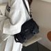 Messenger Men Motorcycle Lock Buckle Unisex Satchel 2025 Spring Summer New Style Shoulder Bag Women Trendy Versatile_voghion.com