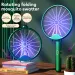 3000V Electric Mosquito Racket Mosquito Killer Lamp USB Rechargeable Foldable Mosquito Repellent Lamp Swatter Fly Swatter_voghion.com