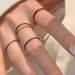 Fashion Simple Oil Drop Round Seven-Piece Set New Style Personality Minimalist Index Finger Niche Design Sense Ring_voghion.com