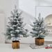 Mini Tabletop Christmas Tree – Festive Holiday Decor For Desks, Counters & Gifts (3 Sizes, Ready-to-Display With Classic Ornaments)_voghion.com