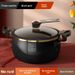 Enamel Micro Pressure Casserole Home Stew Soup Stainless Large Capacity Pumpkin Pot Compatible With Induction Cooker And_voghion.com