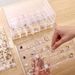 3-Tier Luxury Jewelry Organizer With 72 Compartments - Clear/Translucent PS Storage Box (Dustproof, Moisture-Resistant, Stackable)_voghion.com