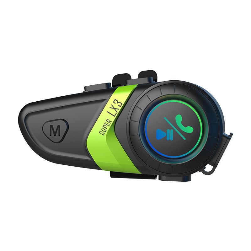 LX3 Motorfiets Bluetooth Volledige Halve Helm Lange Afstand Draadloze Waterdichte Oordopjes_voghion.com