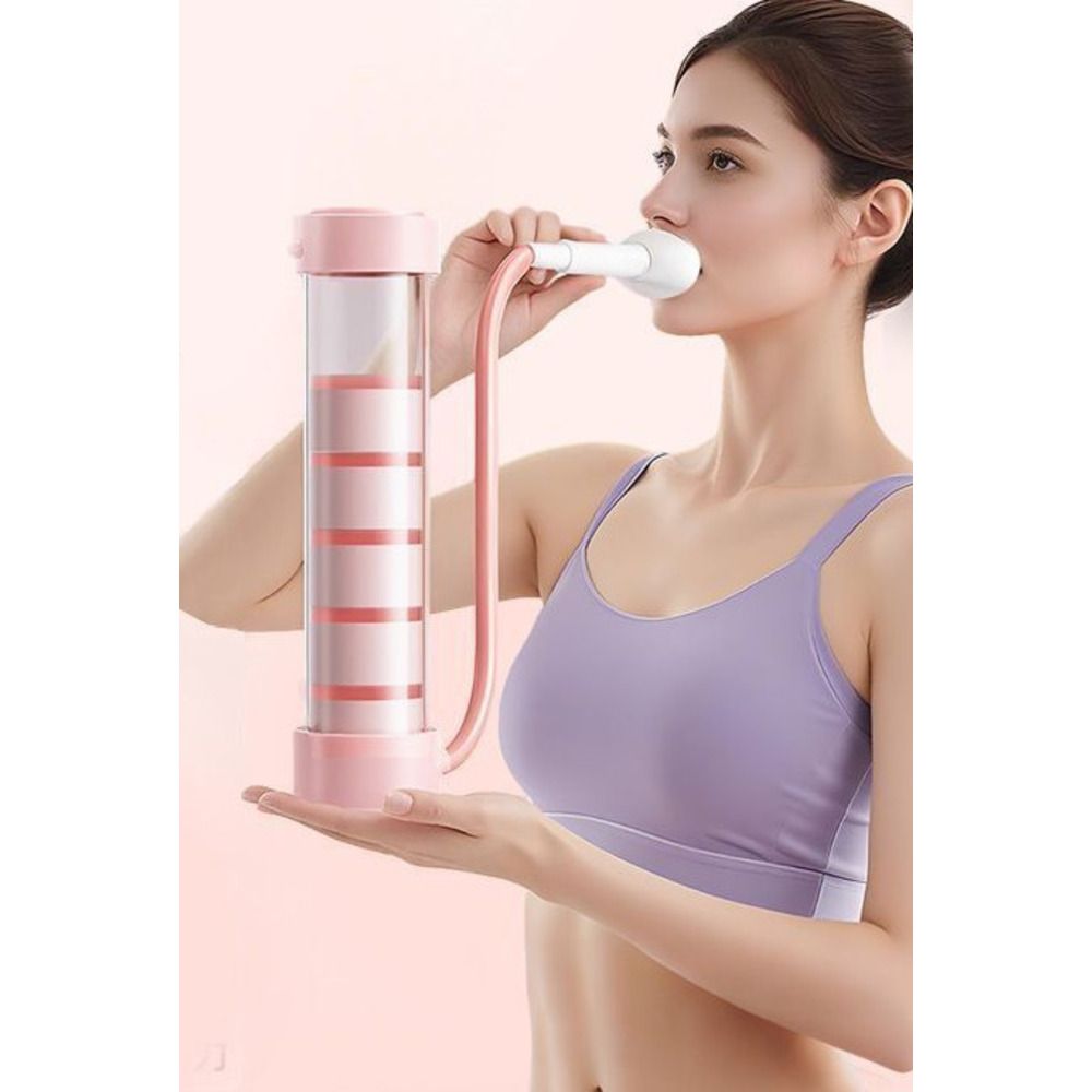 Dumbbell Abdominal Breathing Trainer Exercise Lung Capacity Abs Line Auxiliary Pelvic Floor Muscle Face Slimming Tool_voghion.com
