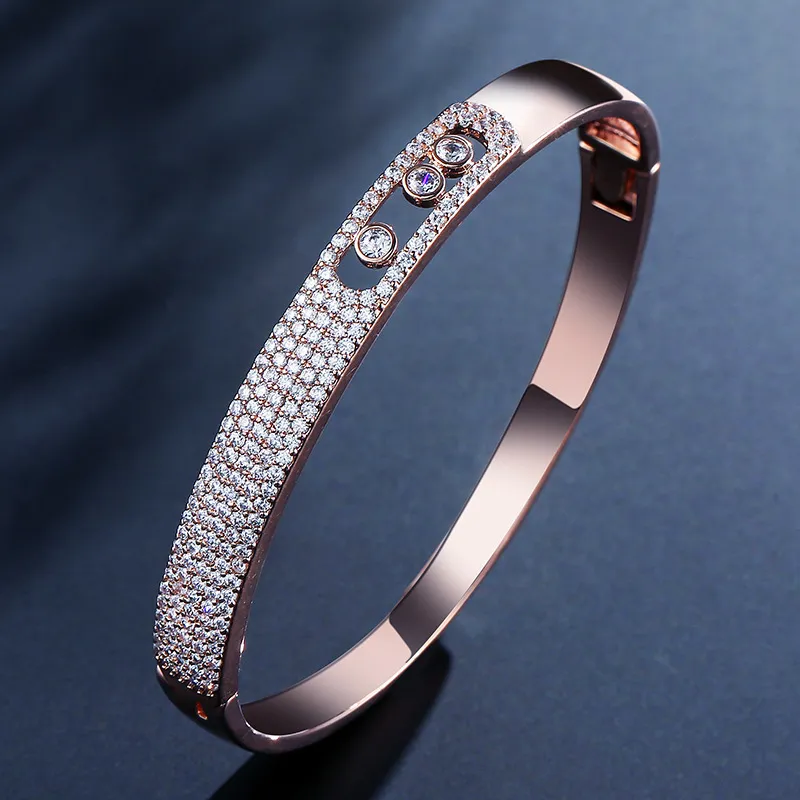 Micro Inlaid Zircon Couple Bracelets Chinese Valentine's Day Gift Jewelry_voghion.com