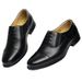 Chaussures à trois brides pour hommes, chaussures d'affaires formelles et respirantes, chaussures décontractées en cuir pour hommes_voghion.com