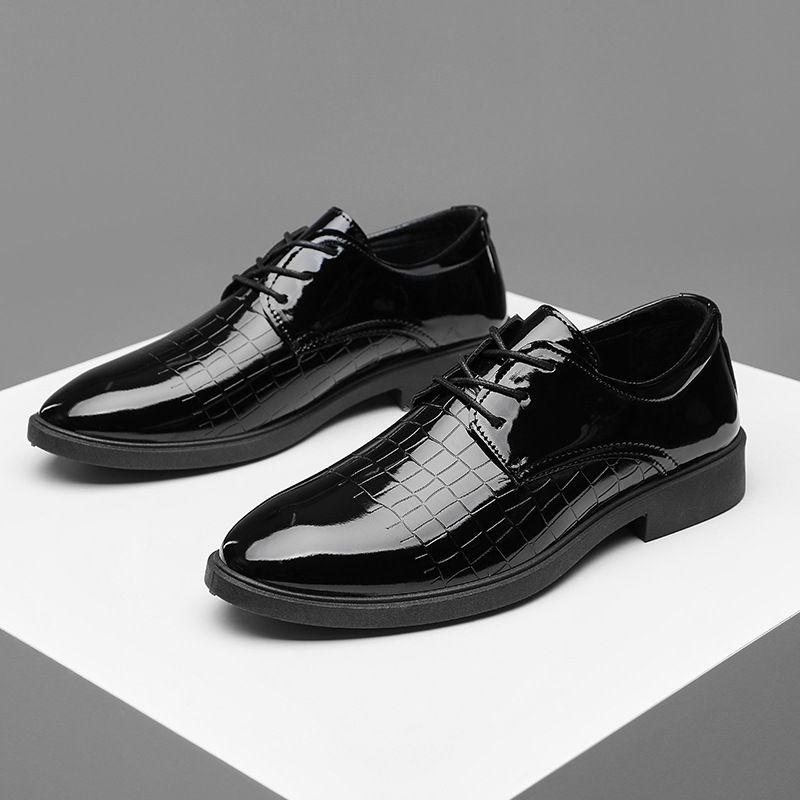for Autumn Winter, Business Formal British And Korean Style Casual Shoes, Versatile Youth Men's Leather Shoes_voghion.com