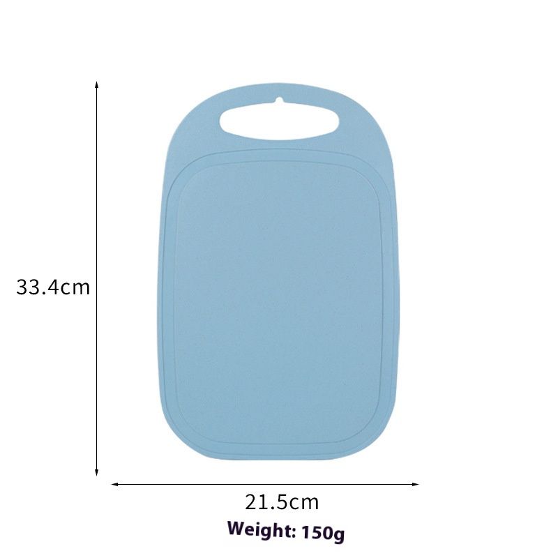 Umweltfreundliches Schneidebrett aus Weizenstroh – Ovales Schneidebrett mit zwei Oberflächen für Obst, Gemüse und zum Kochen mit Kindern, rutschfest und leicht, moderne Farben_voghion.com