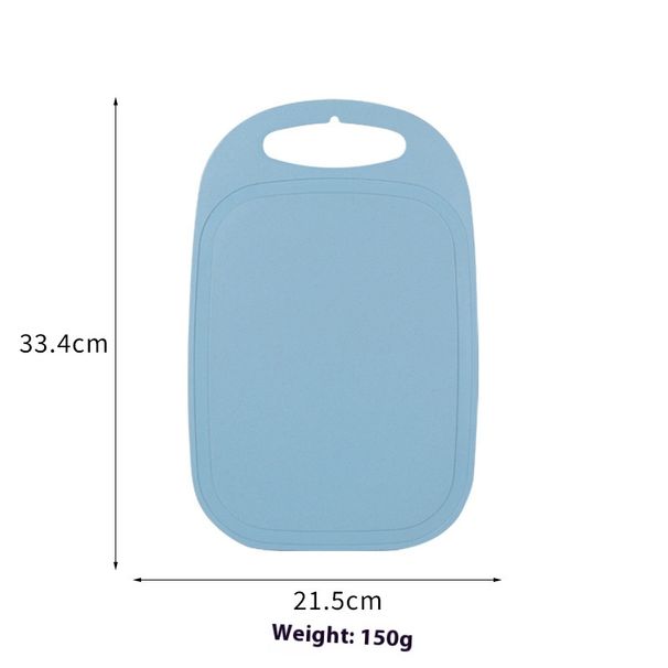 Umweltfreundliches Schneidebrett aus Weizenstroh – Ovales Schneidebrett mit zwei Oberflächen für Obst, Gemüse und zum Kochen mit Kindern, rutschfest und leicht, moderne Farben_voghion.com