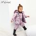 Trench autunno inverno elegante abbigliamento per bambini top alla moda per bambine foderato in pile_voghion.com