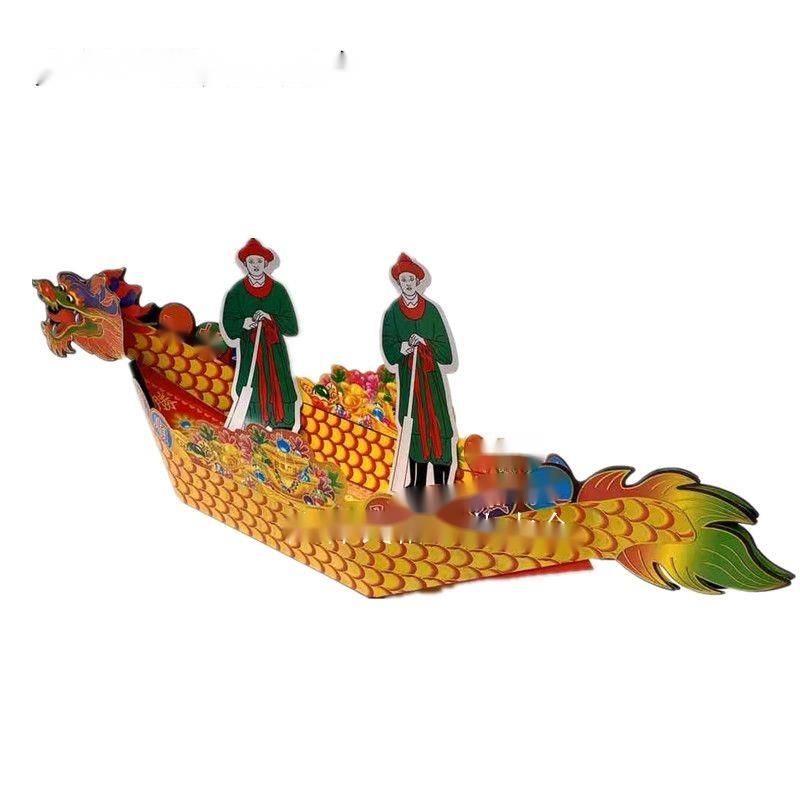 Burning Gold And Silver Bridge Underworld Boatman's Boat Three Five Seven Sacrificial Complete Set For The Deceased_voghion.com
