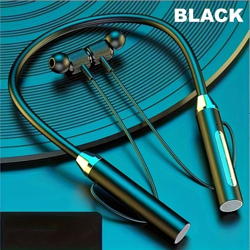 Wireless Neck Earphones With ENC Noise Reduction - Perfect For Sports & Running_voghion.com