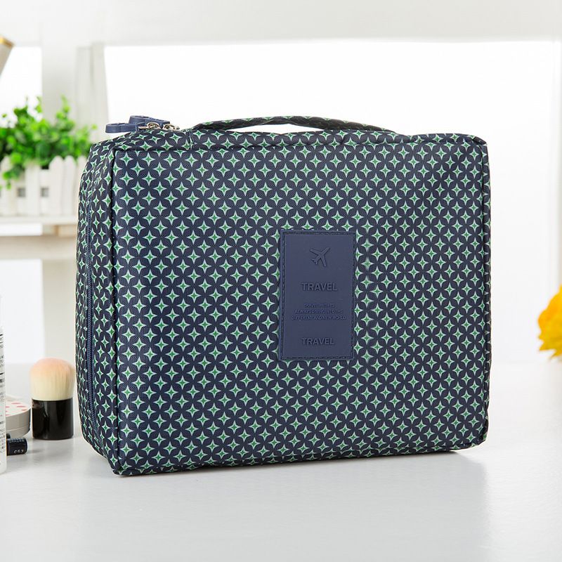 Storage Bags Waterproof Makeup Travel Bag Multi Compartment Cosmetic Organizer For Women Toiletry Bag With Hanging Hook_voghion.com