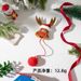 Bell Creative Gift Element Teasing Cat Wand Pet Toy Santa Claus Reindeer Snowflake_voghion.com