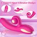 LETHIME Vibratore Rabbit per donne, giocattoli sessuali femminili con 10 modalità di vibrazione e 10 di rotazione, giocattolo per adulti in silicone impermeabile, stimolatore del punto G del clitoride_voghion.com
