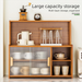 Countertop Layered Spice Kitchen Organizer Storage Rack Cabinet Household Multi-Functional Artifact_voghion.com
