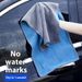 Heavy-Duty Dual-Color Car Wash Towel – Ultra-Absorbent 420GSM Microfiber, Lint-Free, Scratch-Proof For Cars, Windows & Detailing_voghion.com