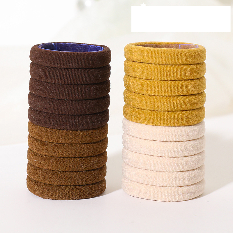 Kids Clothing Simple Temperament Hair Rope Rubber Band Head Tie High Elastic Durable Hair_voghion.com