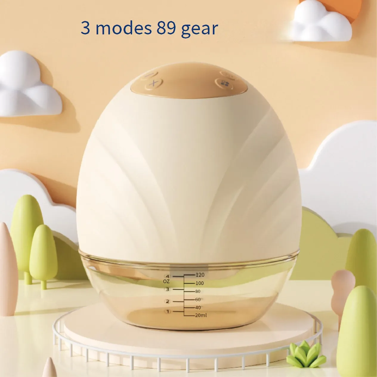 Breast Pumps Breast Pump Portable Hands Free Breast Milk Collector Fully Automatic Electric Breast Pump_voghion.com