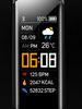 Braccialetto intelligente con contapassi sportivo con schermo a colori C5S, regalo transfrontaliero, frequenza cardiaca, pressione sanguigna, ossigeno nel sangue, monitoraggio della salute, silicone_voghion.com