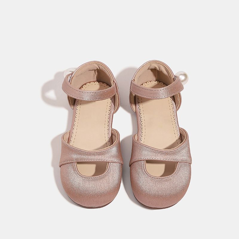 Children's Shoes New Summer Children's Soft Soled Roman Shoes Princess Shoes Summer Hot Selling Beach Shoes Girls' Closed Toe Sandals_voghion.com