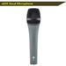 e845 Microfono dinamico cardioide professionale, e845 microfono vocale cablato tipo sennheiser_voghion.com