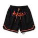 Short de sport américain pour hommes, marque de mode de rue d'été, maille de basket-ball, design surdimensionné, short décontracté ample_voghion.com