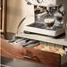 Stand Storage Desktop Floor Rack Organizer For Home Coffee Machine Holder_voghion.com