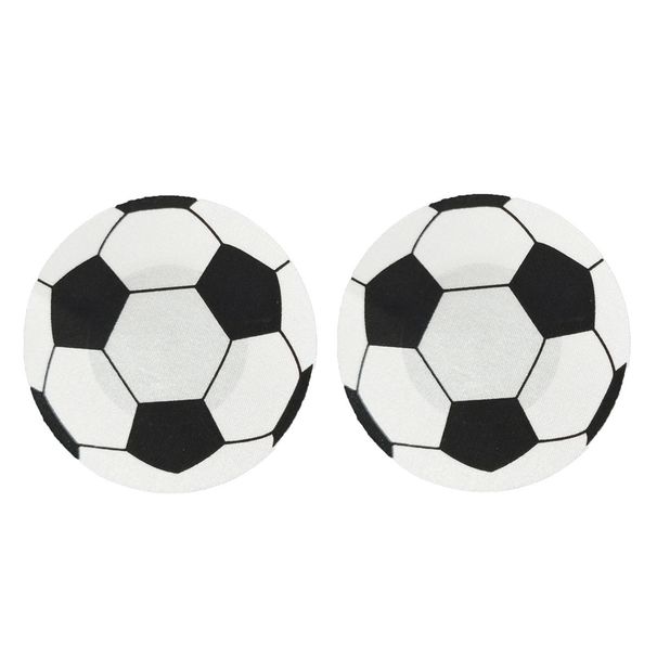 Factory direct supply of football breast patches in stock round satin cloth invisible breathable traceless breast patch disposable_voghion.com