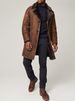 Pulse Pulse Italian Men Tuscan Long Wool Fur Winter Coat_voghion.com