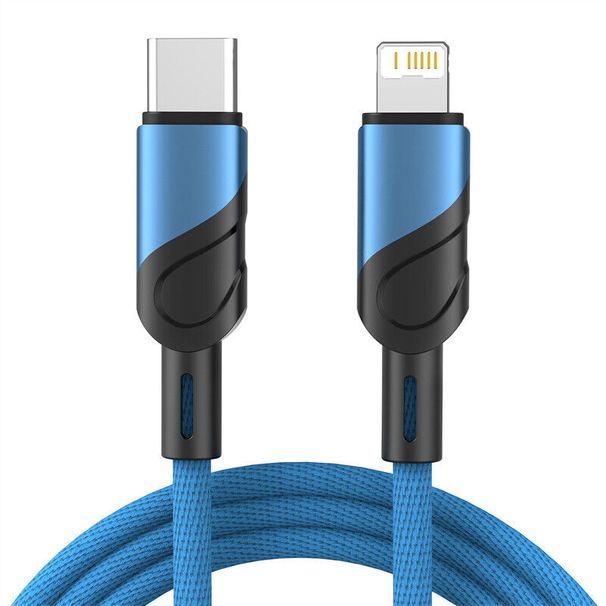 PD 27W Type C USB C To IPhone 14 13 12 11 8 X Fast Charge Charger Cable 1M 2M 3M_voghion.com