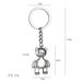 3D Metal Car Hanging Ornament Exquisite Backpack Pendant Bear Keychain_voghion.com