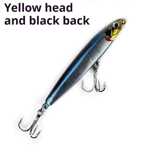 Submerged pencil 10g, 14g, 18g, long-range road  hard bait, biomimetic fish bait_voghion.com