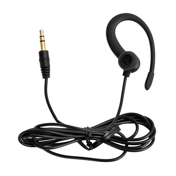 Unilateral Bluetooth Receiver Headset Without Lighing Short Cable Wired Single Earpiece HiFi Subwoofer High Sound_voghion.com