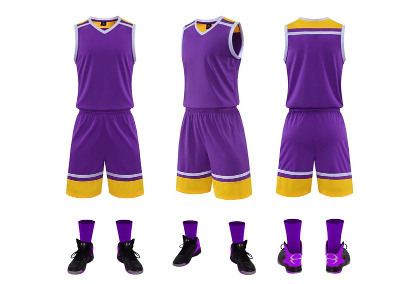 21 Basketball Suit Set Men's Jersey Printed Student Campus Competition Training Breathable Tank Top Printing_voghion.com