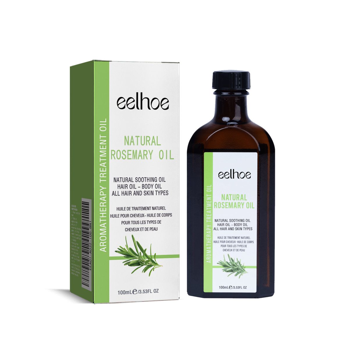 EELHOE Rosemary Anti-Frizz Long-Lasting Smoothness Fragrant Moisturizing Dry Hair Care Essential Oil_voghion.com