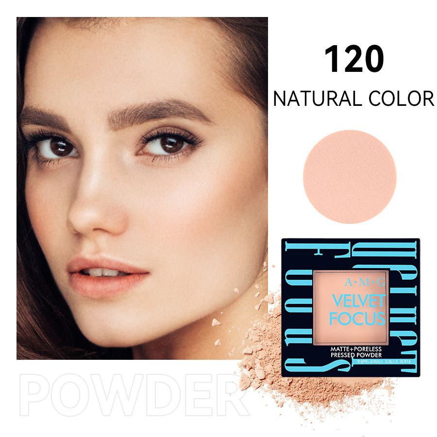 AMG Square Powder Palette - Multi-Color Waterproof Long-Lasting Full Coverage Brightening Smudge-Proof Powder_voghion.com