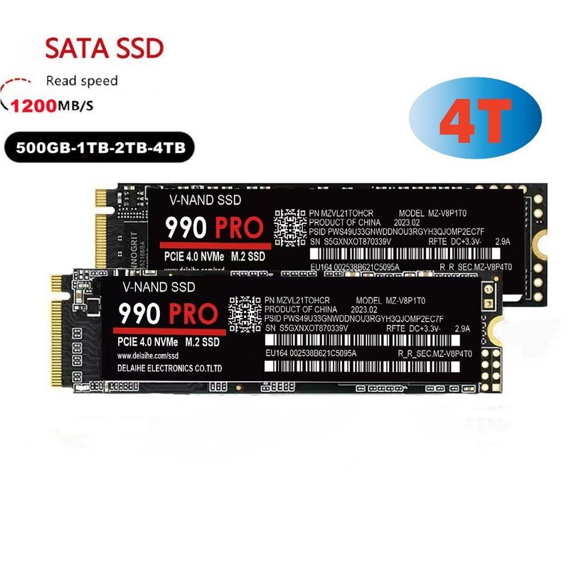 980 990PRO NVME protokoll integrierte solid state drive expansion 4TB 2TB high-speed-übertragung_voghion.com