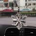 25th Anniversary Edition Interior Snowflake Car Hanging Decoration Manufacturer Wholesale By Xiao Deng Xiao Deng Accessories Crystal Pendant_voghion.com