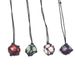 Collana fatta a mano con sacchetto di rete di cristallo - Ciondolo in pietra naturale da 2 pollici con corda regolabile da 18 a 22 pollici, gioiello curativo retrò boho per energia positiva_voghion.com