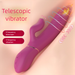 Heating Telescopic Strong Vibration Automatic Pulse Vibrator Female Exclusive Adult Toy_voghion.com
