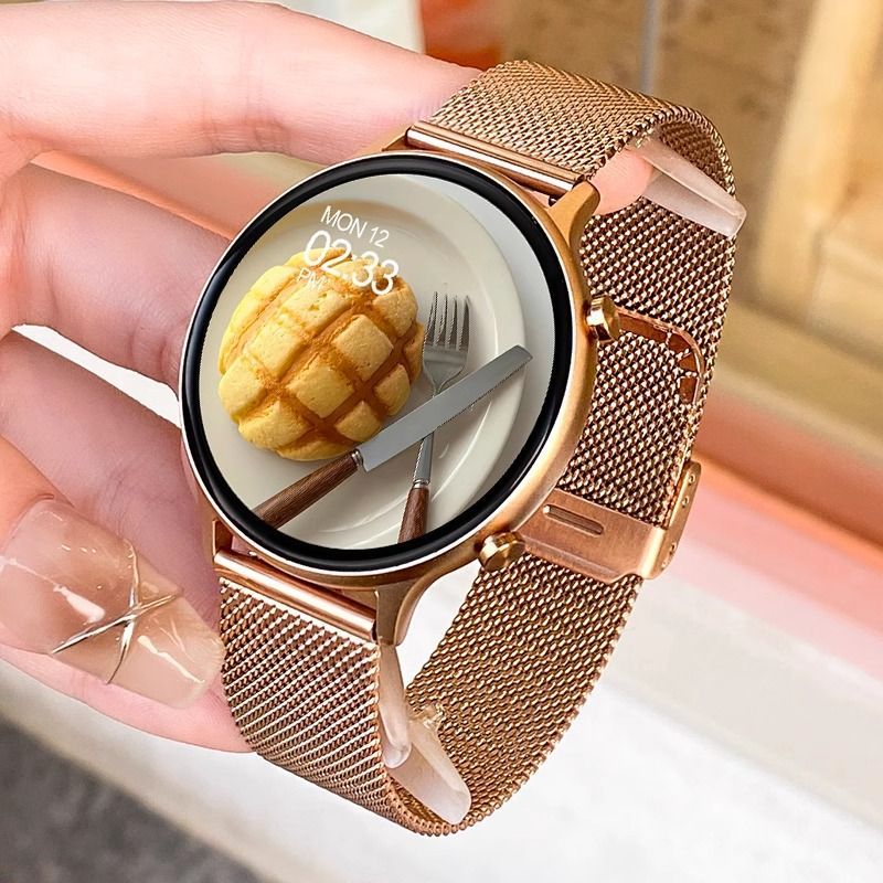 Couple Smart Watches Pair Suitable Xiaomi Vivo Phone Call Birthday Gift Sports Bracelet For Women_voghion.com