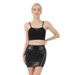 Hip Short Sexy One-step Uniform Pure Desire Silver Hip Hugging Half Skirt New Style_voghion.com