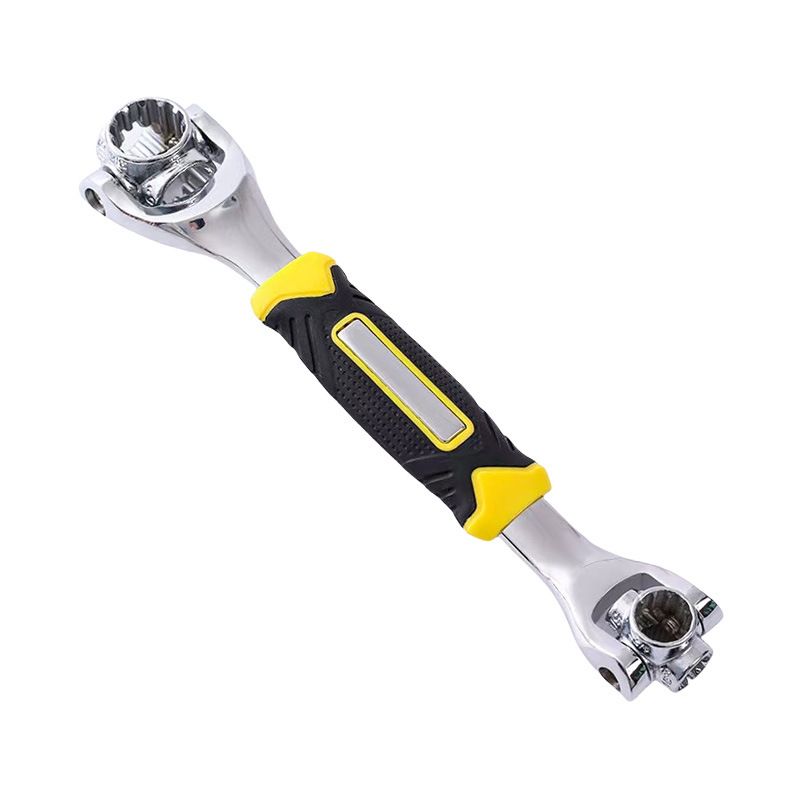 52-Piece Ratcheting Wrench Set With Metric & SAE Sockets 360° Swivel Head Carbon Steel Construction Ideal For Auto Repair, Construction & DIY​_voghion.com