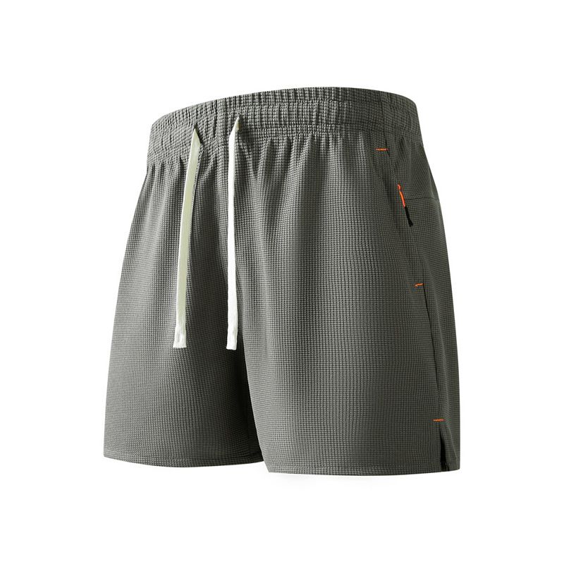 Men's Clothing Quick Drying Pants Running Sports Shorts Casual Pants Summer Ice Silk Large Size_voghion.com