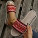 Women's fashion wedge sandals women's fish mouth wedge heels woven hemp rope thick bottom comfortable sponge slippers_voghion.com