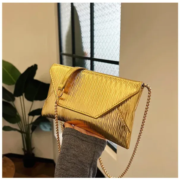 Chic Shoulder Crossbody Bag Versatile Square Purse With Trendy Chains 2024 Colors | Free Shipping 2440_voghion.com